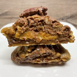 Crunchy Pecan Salted Caramel Cookie